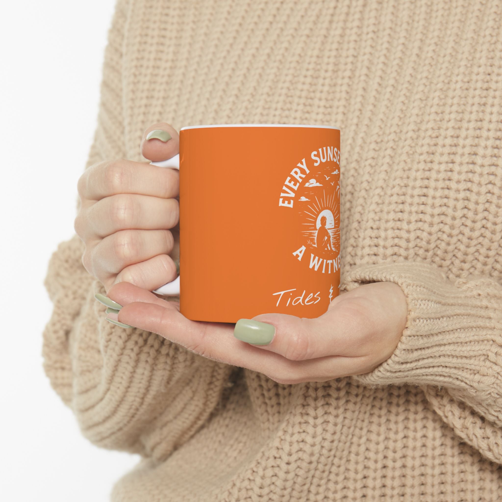Sunset Witness (Orange) | 11oz Ceramic Mug