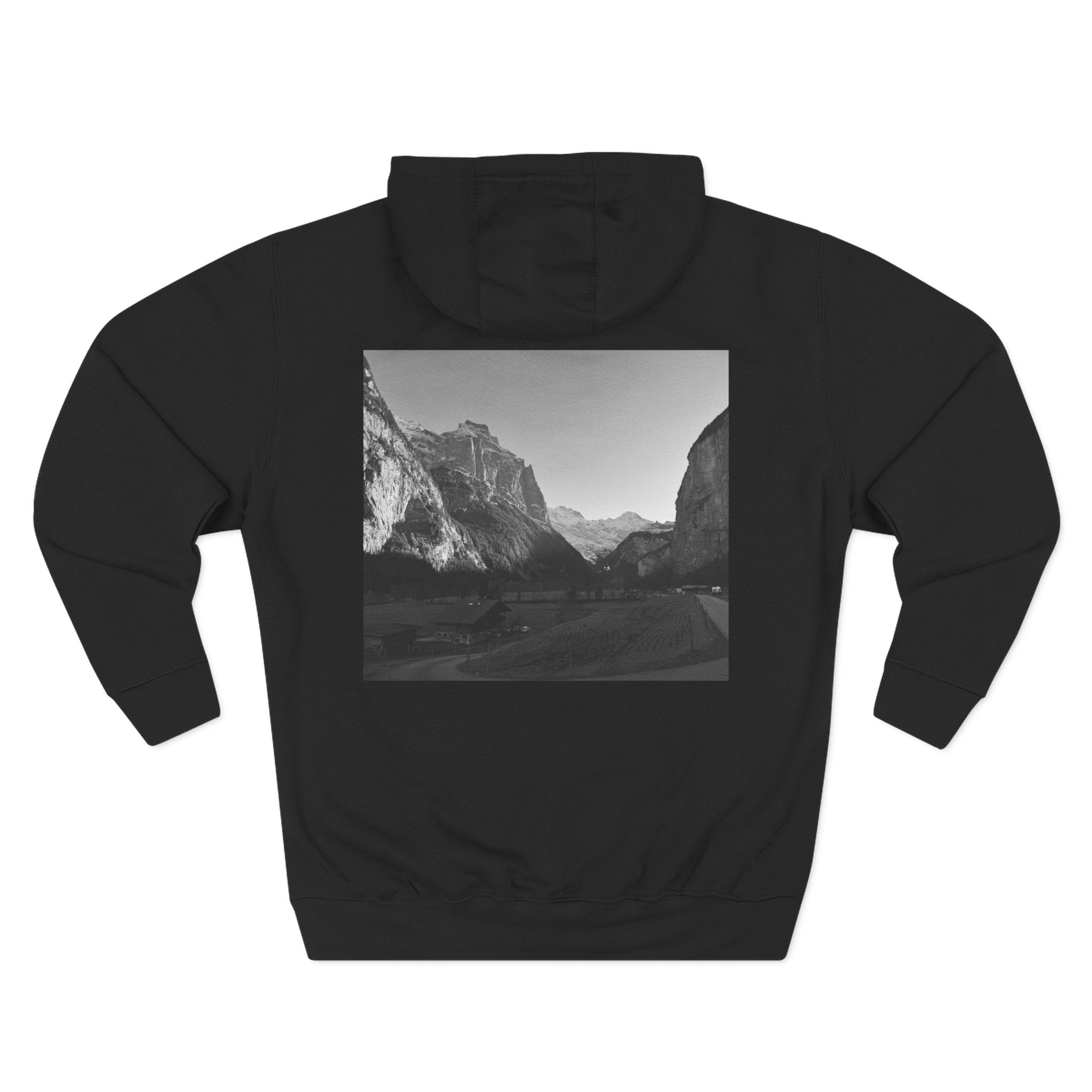 Classic Fleece Hoodie - Coordinates (Lauterbrunnen)