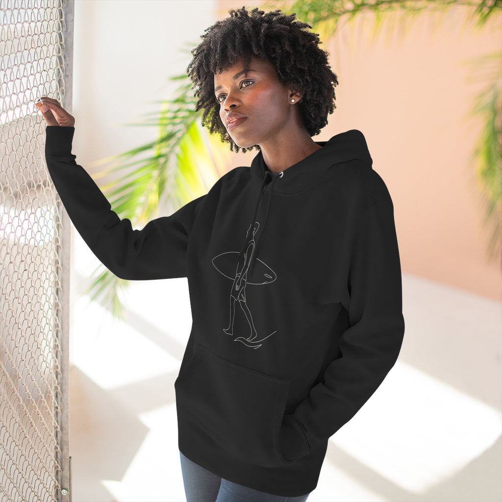 Classic Fleece Hoodie - Waves