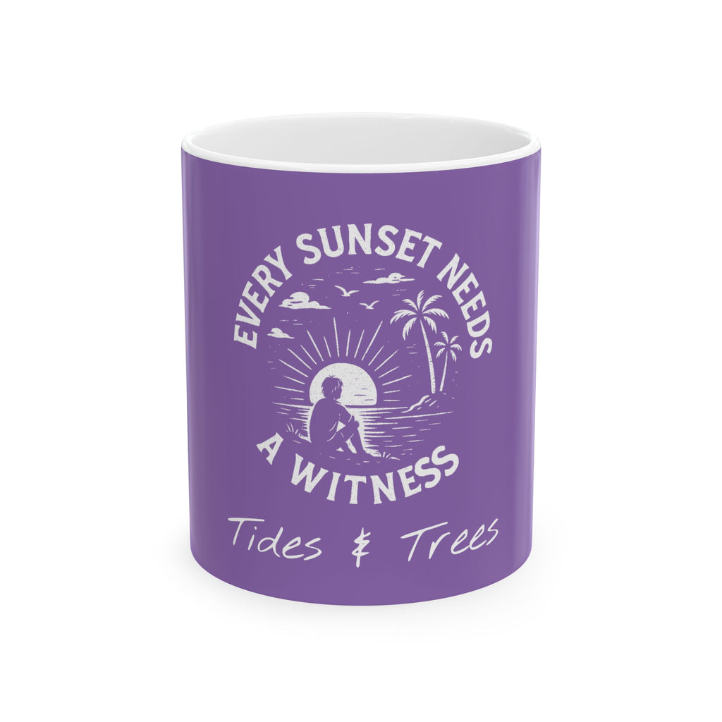 Sunset Witness (Purple) | 11oz Ceramic Mug