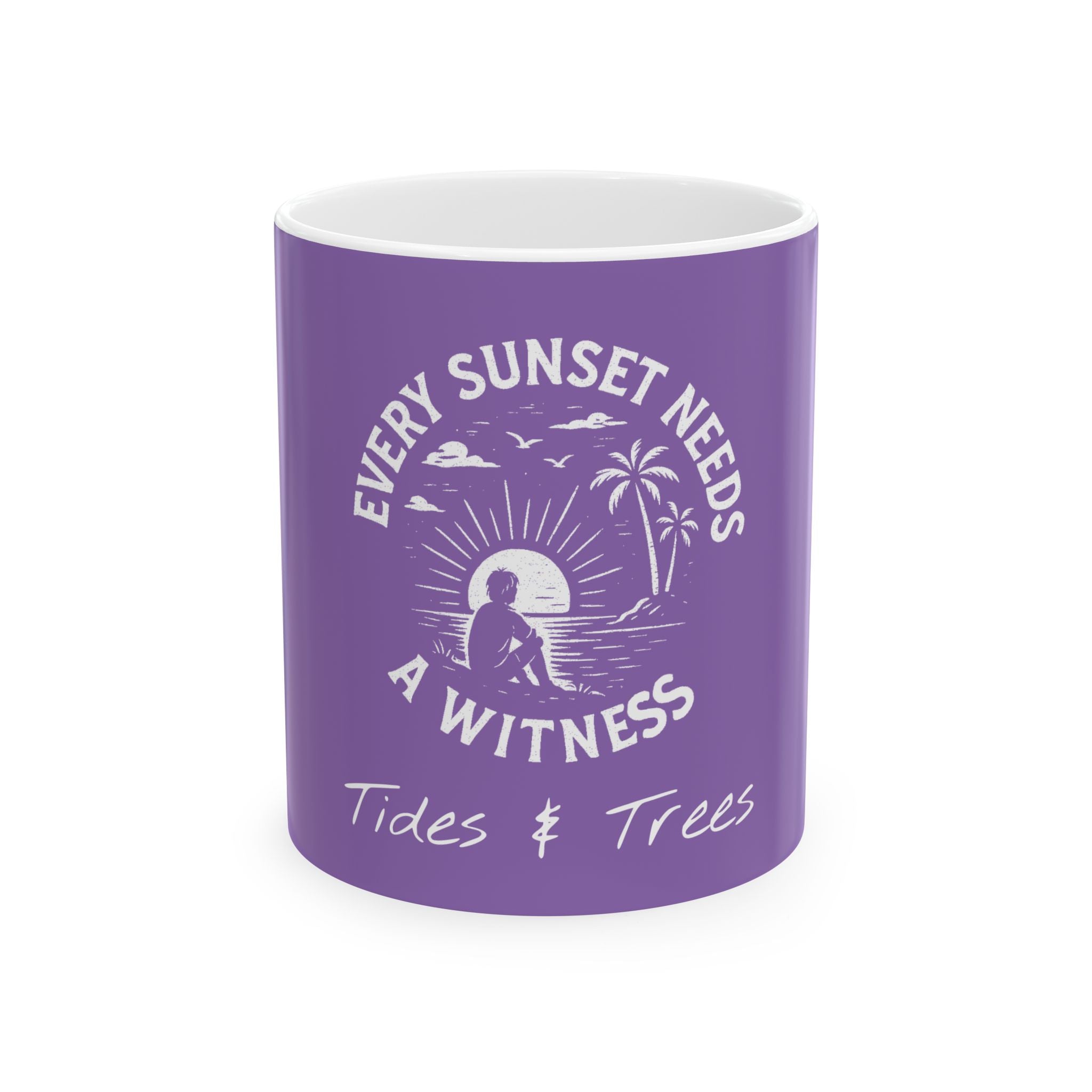 Sunset Witness (Purple) | 11oz Ceramic Mug