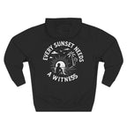 Classic Fleece Hoodie - Sunset Witness