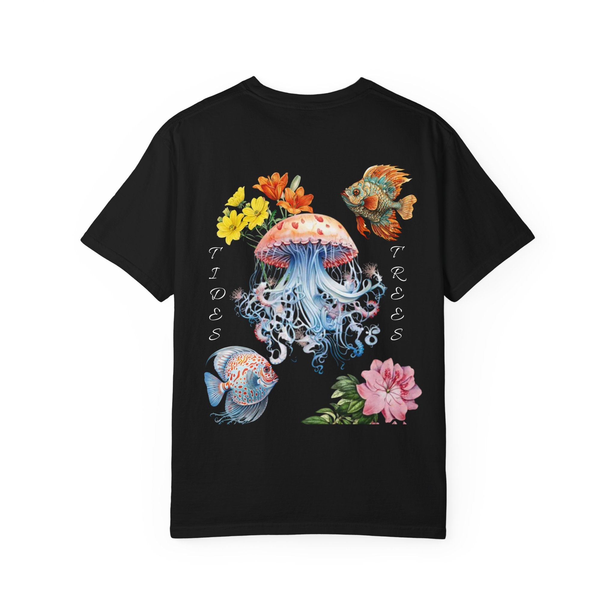 Premium Relaxed Fit T-Shirt – Ocean Bloom