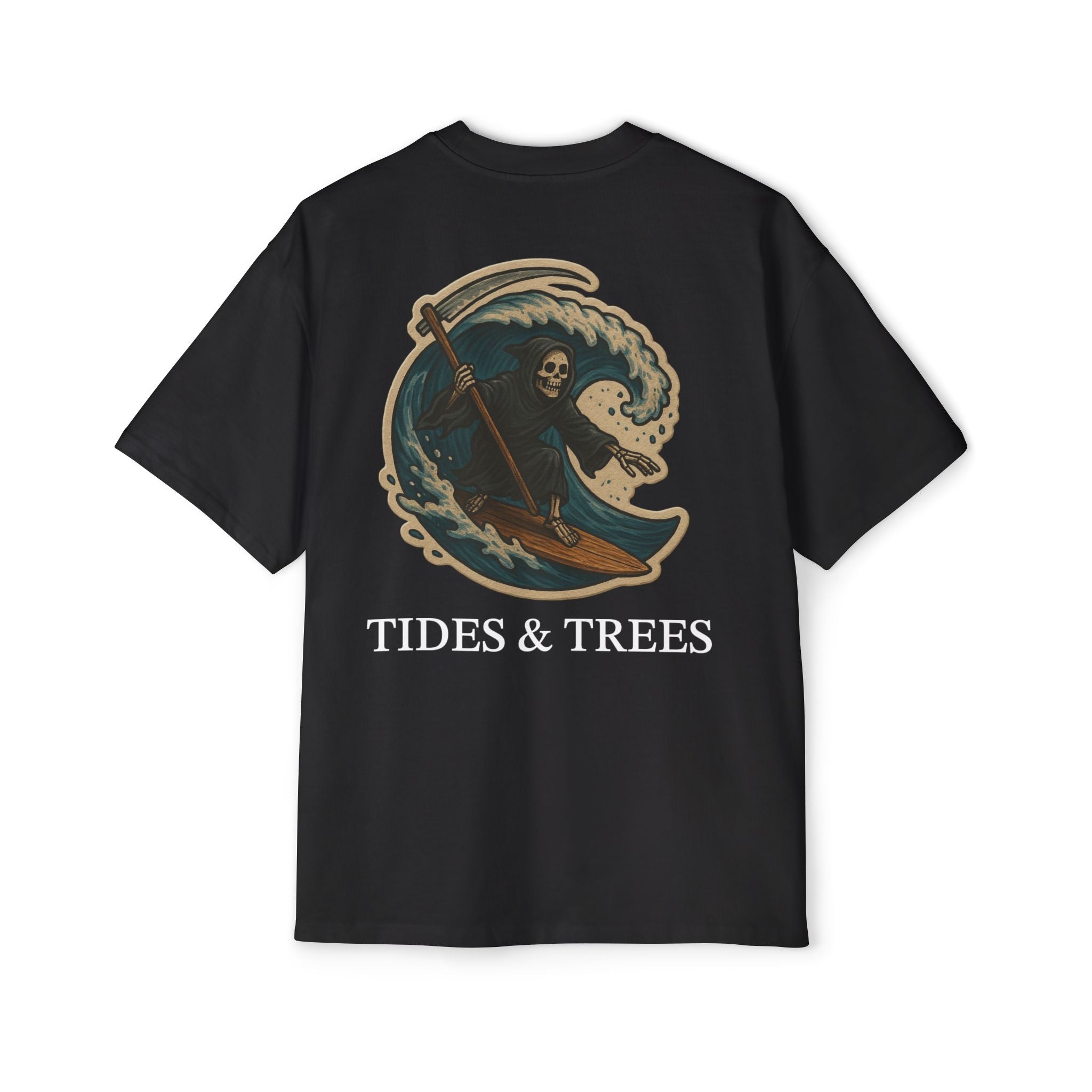 Premium Relaxed Fit T-Shirt – Grim Reaper