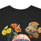 Premium Relaxed Fit T-Shirt – Ocean Bloom