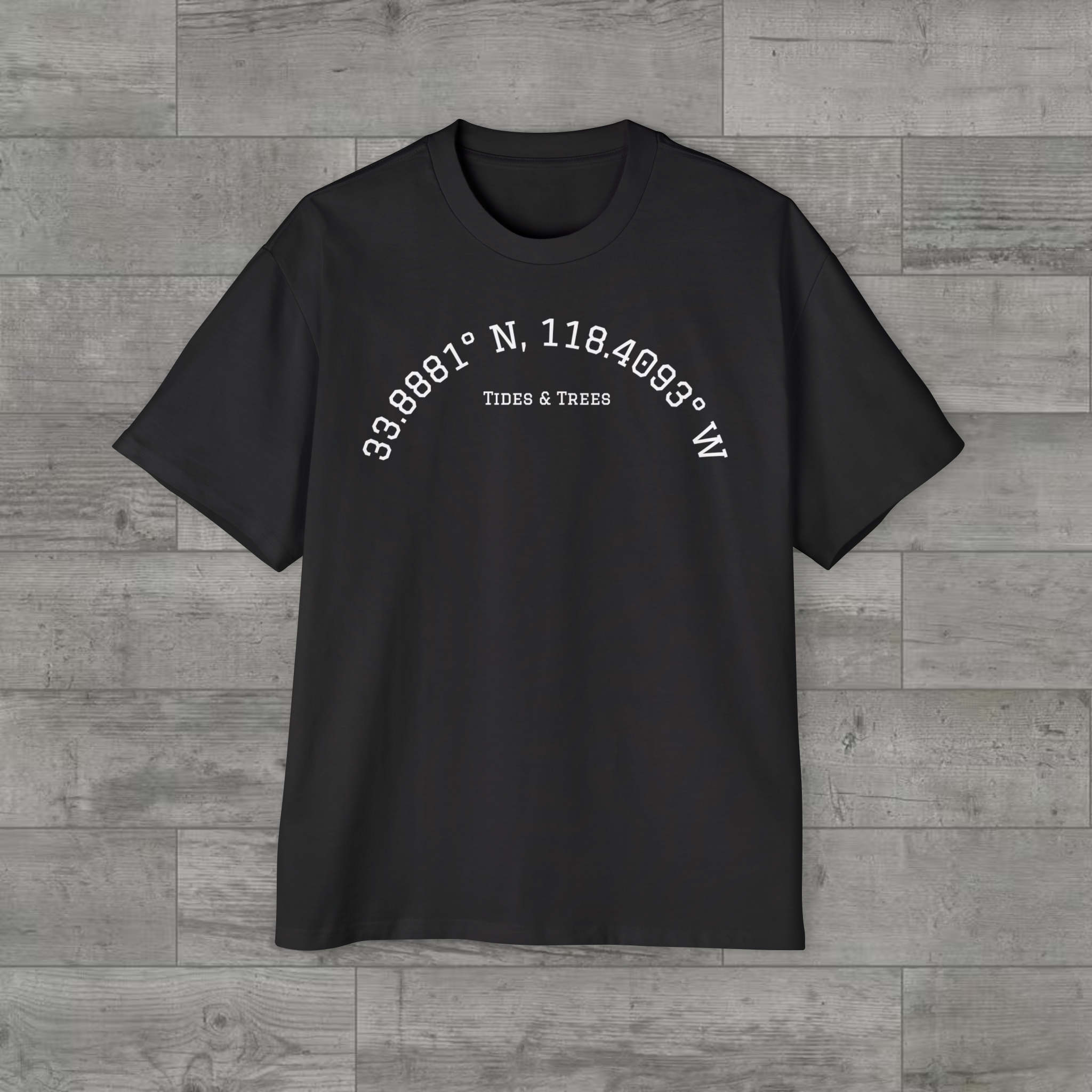 Coordinates (Manhattan Beach) | T-Shirt